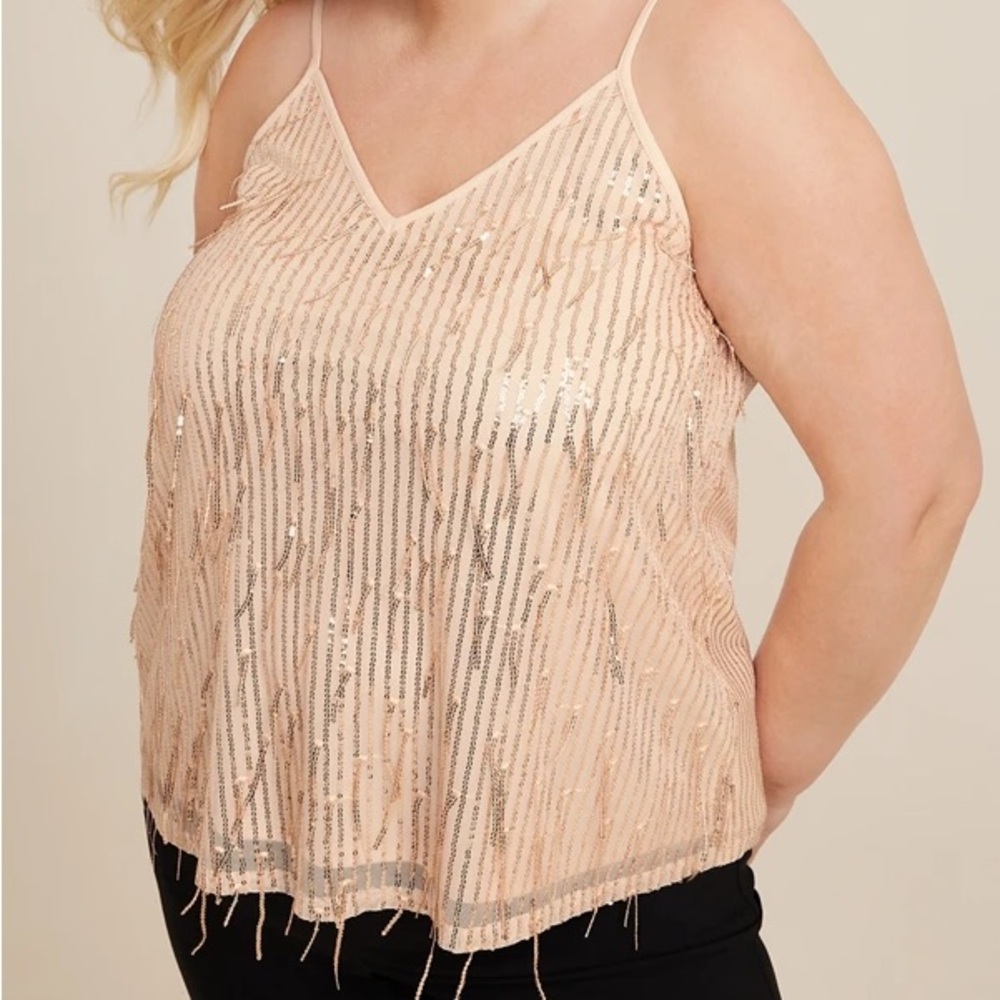 Maurices Sequined Tank Top